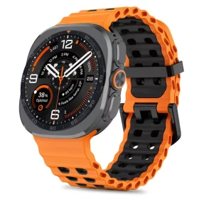    Samsung Galaxy Watch Ultra 1 / 2 2024–2026 (47 mm) narancssárga-fekete Tech-Protect Iconband Pro szíj