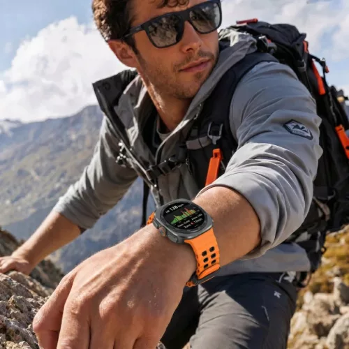 Samsung Galaxy Watch Ultra 1 / 2 2024–2026 (47 mm) narancssárga-fe-5906302325894 3 kép