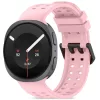  Samsung Galaxy Watch 8 / 9 / Classic púderrózsaszín Tech-Protect Silicone Air szilikon sport óraszíj