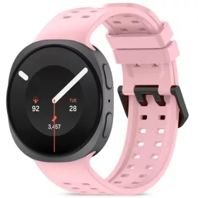    Samsung Galaxy Watch 8 / 9 / Classic púderrózsaszín Tech-Protect Silicone Air szilikon sport óraszíj