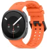 Samsung Galaxy Watch 8 / 9 / Classic mandarinnarancs Tech-Protect Silicone Air szilikon óraszíj
