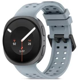    Samsung Galaxy Watch 8 / 9 / Classic (40 / 44 / 46 mm) ködszürke Tech-Protect Silicone Air szilikon óraszíj