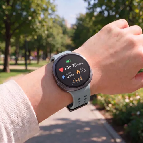  Samsung Galaxy Watch 8 / 9 / Classic (40 / 44 / 46 mm) ködszürke Te-5906302341474 4 kép