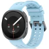 Samsung Galaxy Watch 8 / 9 / Classic 22 mm világoskék Tech-Protect Silicone Air szilikon óraszíj