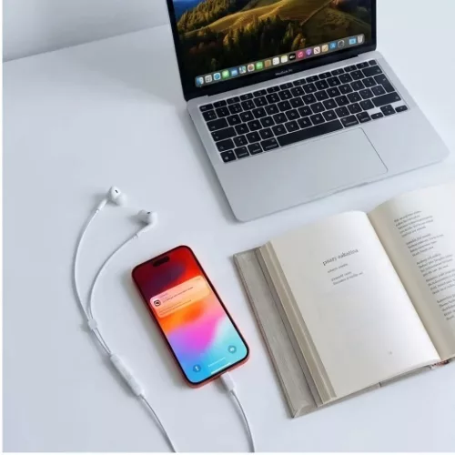 Tech-Protect Ultraboost Core G3 USB-C vezetékes fülhallgató, fehér-5906302324231 9 kép