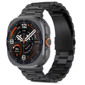    Samsung Galaxy Watch Ultra 1 / 2 (2024–2026) 47 mm fekete Tech-Protect Stainless rozsdamentes acél óraszíj