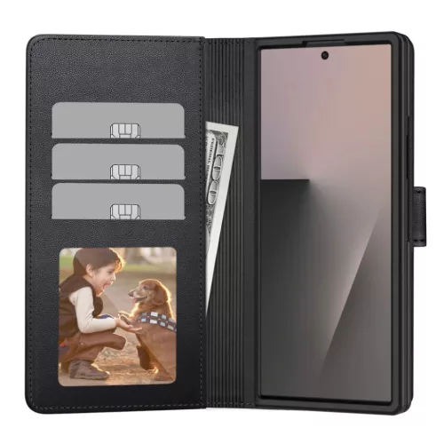  Samsung Galaxy Z Fold 8 Ultra fekete Tech-Protect Wallet pénztárca -5906302324064 2 kép