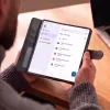  Samsung Galaxy Z Fold 8 Ultra fekete Tech-Protect Wallet pénztárca -5906302324064 6 kép