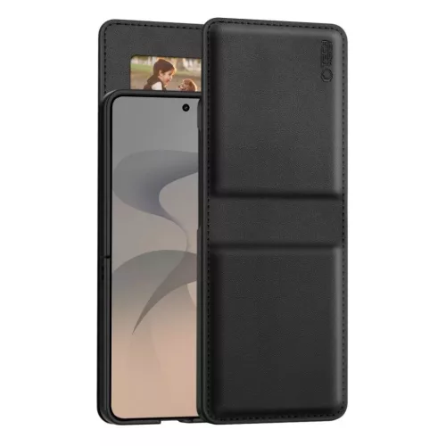  Samsung Galaxy Z Flip 8 fekete Tech-Protect Wallet pénztárcatok-5906302324026 2 kép