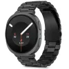 Samsung Galaxy Watch 8 / 9 / Classic (40 / 44 / 46 mm) fekete Tech-Protect Stainless rozsdamentes acél óraszíj