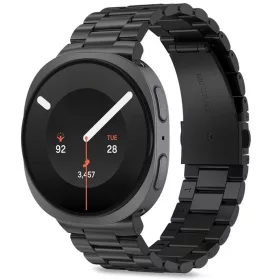    Samsung Galaxy Watch 8 / 9 / Classic (40 / 44 / 46 mm) fekete Tech-Protect Stainless rozsdamentes acél óraszíj