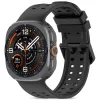  Samsung Galaxy Watch Ultra 1 / 2 (2024–2026, 47 mm) fekete Tech-Protect Silicone Air szilikon sport szíj