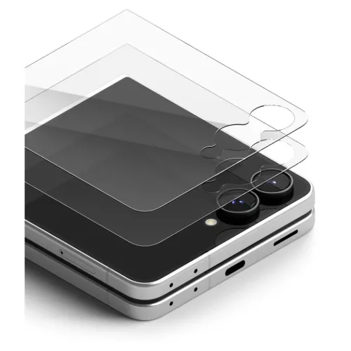 Ringke Cover Display Pro edzett üveg Samsung Galaxy Z Flip 8 külső -8800328819412 2 kép