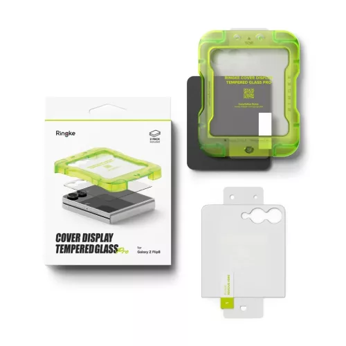 Ringke Cover Display Pro edzett üveg Samsung Galaxy Z Flip 8 külső -8800328819412 7 kép