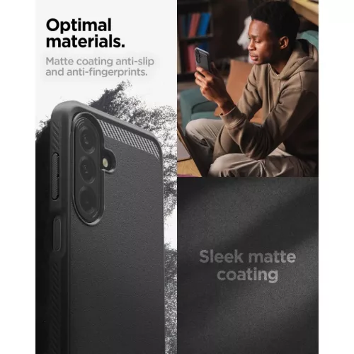  Samsung Galaxy A27 5G matt fekete Spigen Rugged Armor tok-8800337244458 10 kép