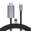 TECH-PROTECT Ultraboost  kábel USB-C - HDMI 2.1 8K 60HZ 200cm vasszü-5906302323920 7 kép