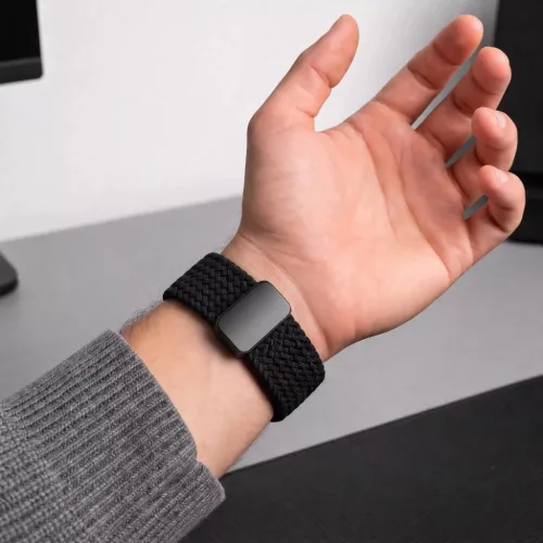 Tech-Protect NylonMag fekete fonott nejlon óraszíj Samsung Galaxy Wa-5906302325658 4 kép