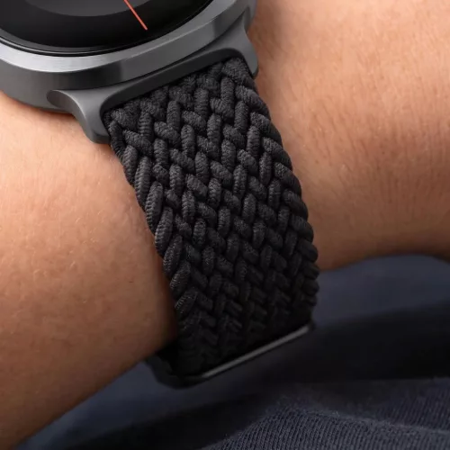 Tech-Protect NylonMag fekete fonott nejlon óraszíj Samsung Galaxy Wa-5906302325658 7 kép