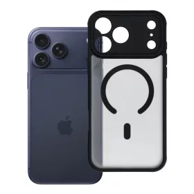   Full Matte Mag Cover iPhone 17 Pro Max / 18 Pro Max készülékhez, MagSafe-kompatibilis, fekete
