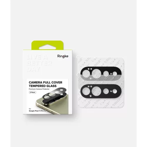  Google Pixel 11 Pro XL fekete Ringke Camera Full Cover kameravédő �-8800380460973 8 kép