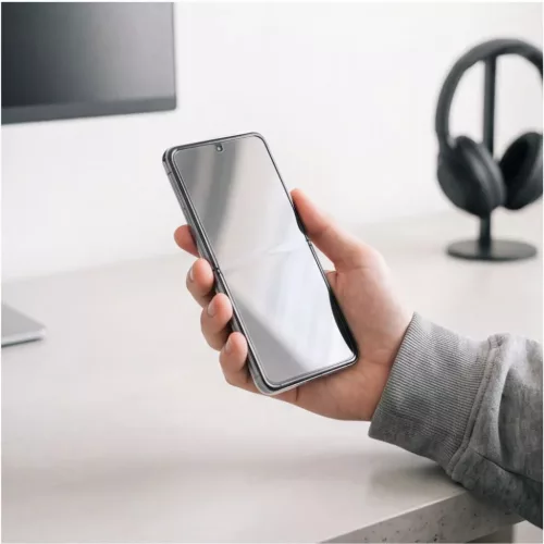  Samsung Galaxy Z Flip 7 / 8 átlátszó Tech-Protect Easy Set Foil & -5906302324743 3 kép