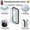 iPhone 17 Pro Max HD edzett üveg kijelzővédő 9H keménységgel, fe- 3 kép
