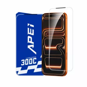   iPhone 17 Pro APEI 300C 9H HD edzett üvegfólia ESD technológiával
