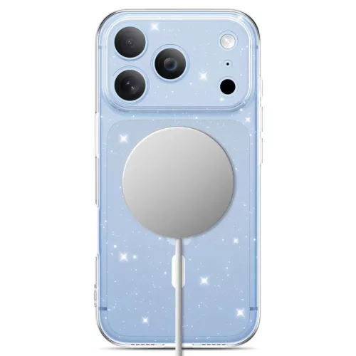  Apple iPhone 17 Pro / 18 Pro Tech-Protect FlexAir MagSafe csillámos -5906302325160 3 kép