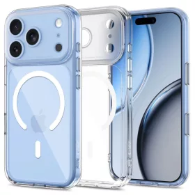  iPhone 17 Pro / 18 Pro átlátszó Tech-Protect MagPeak MagSafe CC to-5906302325382 1 kép