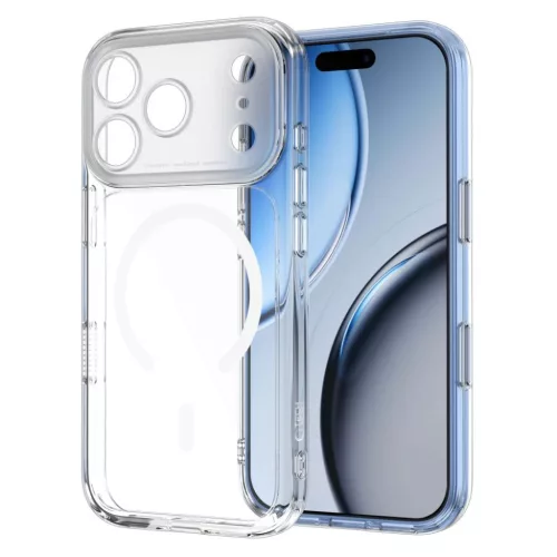  iPhone 17 Pro / 18 Pro átlátszó Tech-Protect MagPeak MagSafe CC to-5906302325382 2 kép