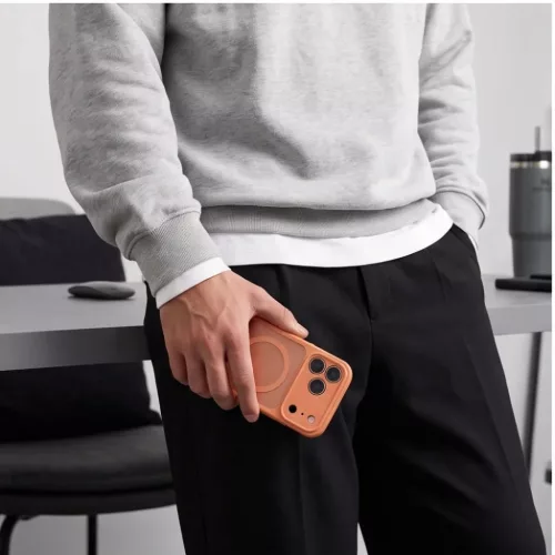  iPhone 17 Pro / 18 Pro matt kozmikus narancssárga Tech-Protect Basic-5906302341788 7 kép