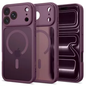  iPhone 17 Pro / 18 Pro matt sötét cseresznye Tech-Protect BasicMag -5906302341849 1 kép