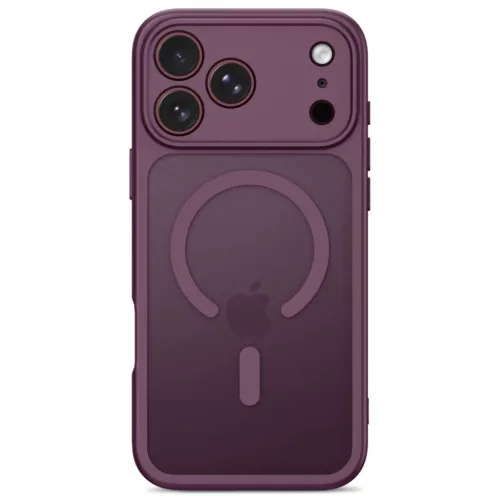  Apple iPhone 17 Pro Max / 18 Pro Max matt sötét cseresznye Tech-Pro-5906302341856 4 kép