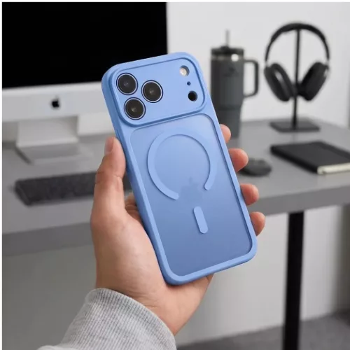  iPhone 17 Pro Max / 18 Pro Max matt világoskék Tech-Protect BasicMa-5906302341832 7 kép