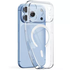  Apple iPhone 17 Pro / 18 Pro átlátszó Tech-Protect FlexAir MagSafe-5906302325122 2 kép