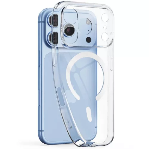  Apple iPhone 17 Pro Max / 18 Pro Max átlátszó Tech-Protect FlexAir-5906302325139 2 kép