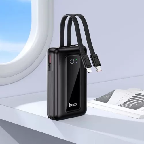 Hoco J162 Full Power 10000 mAh külső akkumulátor beépített USB-C -6942007663076 7 kép
