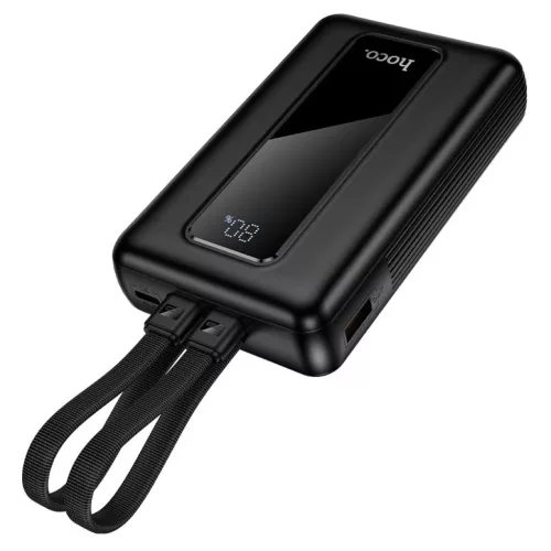 Powerbank 20000 mAh QC PD 22,5W with built-in cables USB C+ Lightning -6942007663083 5 kép
