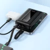 Powerbank 20000 mAh QC PD 22,5W with built-in cables USB C+ Lightning -6942007663083 7 kép