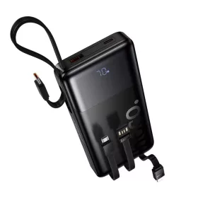 Hoco J156 Founder 10000 mAh külső akkumulátor beépített kábelekk-6942007662277 2 kép