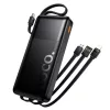 Hoco J156 Founder 10000 mAh külső akkumulátor beépített kábelekk-6942007662277 4 kép