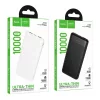 Hoco J153 Stability 10000 mAh 2 A 10 W külső akkumulátor, fekete-6942007656061 7 kép