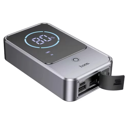 Hoco QS7 Source 10000 mAh autóindító külső akkumulátor, fémszü-6942007662840 2 kép