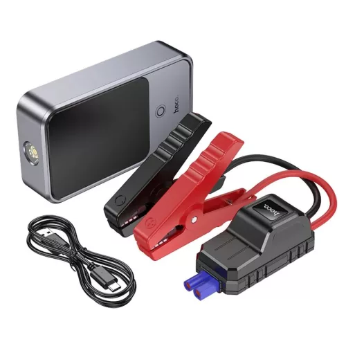 Hoco QS7 Source 10000 mAh autóindító külső akkumulátor, fémszü-6942007662840 4 kép