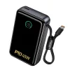 Hoco Q54 Shine 20000 mAh-es 45 W-os PD/QC külső akkumulátor beépí-6942007680486 1 kép