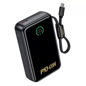 Hoco Q54 Shine 20000 mAh-es 45 W-os PD/QC külső akkumulátor beépí-6942007680486 2 kép