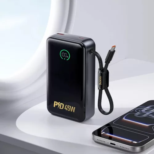 Hoco Q54 Shine 20000 mAh-es 45 W-os PD/QC külső akkumulátor beépí-6942007680486 6 kép