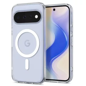 Google Pixel 11 Átlátszó/fehér Spigen Ultra Hybrid Mag MagSafe tok-8800337245745 2 kép