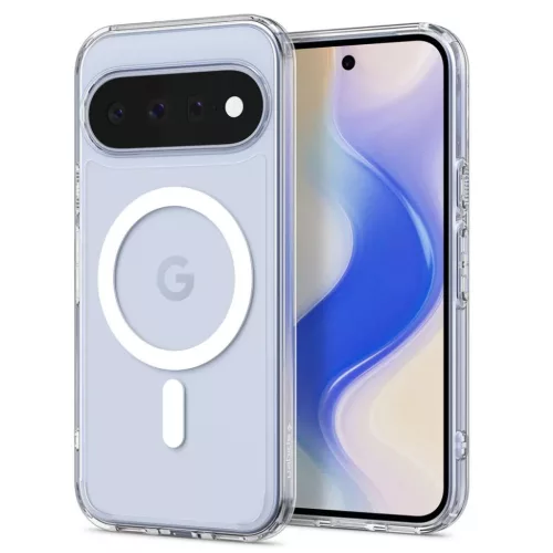 Google Pixel 11 Átlátszó/fehér Spigen Ultra Hybrid Mag MagSafe tok-8800337245745 2 kép