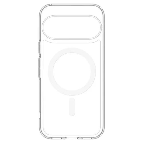 Google Pixel 11 Átlátszó/fehér Spigen Ultra Hybrid Mag MagSafe tok-8800337245745 4 kép